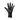 Synthetic glove coated in Nitrile Top Quality Black