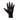 Synthetic glove coated in latex