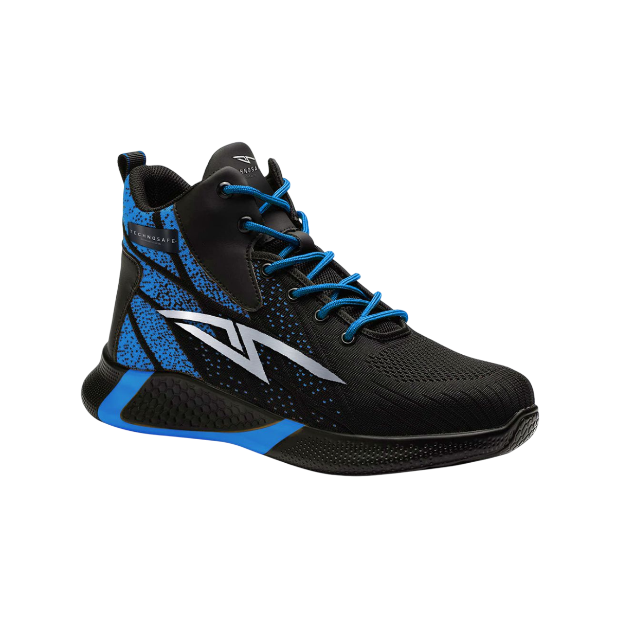 Scarpe Antinfortunistiche Technosafe Neon S1PL ESD – Tomaia In HP-Knit, Puntale Composito, Suola PU, Leggere E Traspiranti, Ideali Per Ambienti Di Lavoro Sicuri