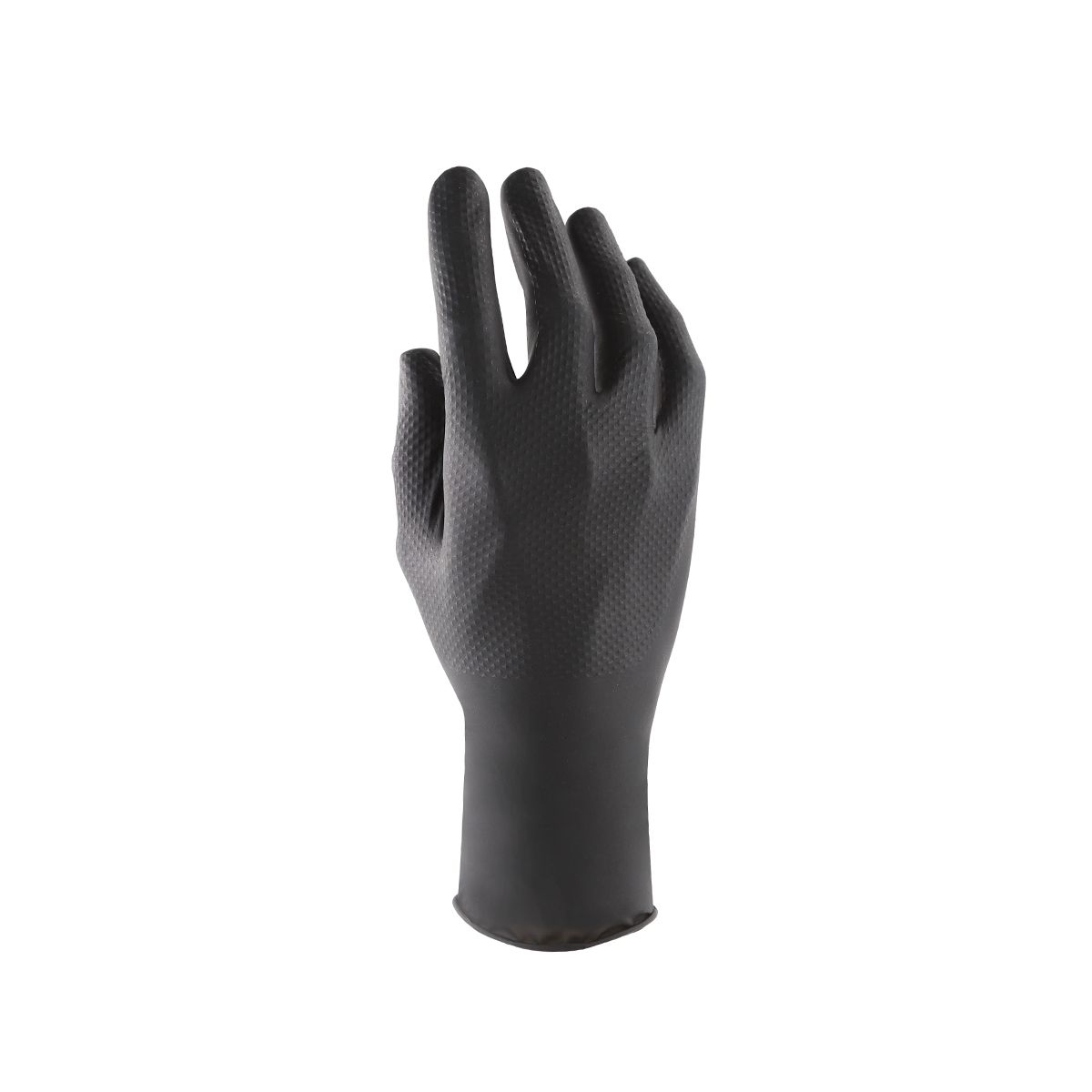 GLOVELY BIOSAFE PF tech black guanti monouso in nitrile nero senza polvere - 50 pz