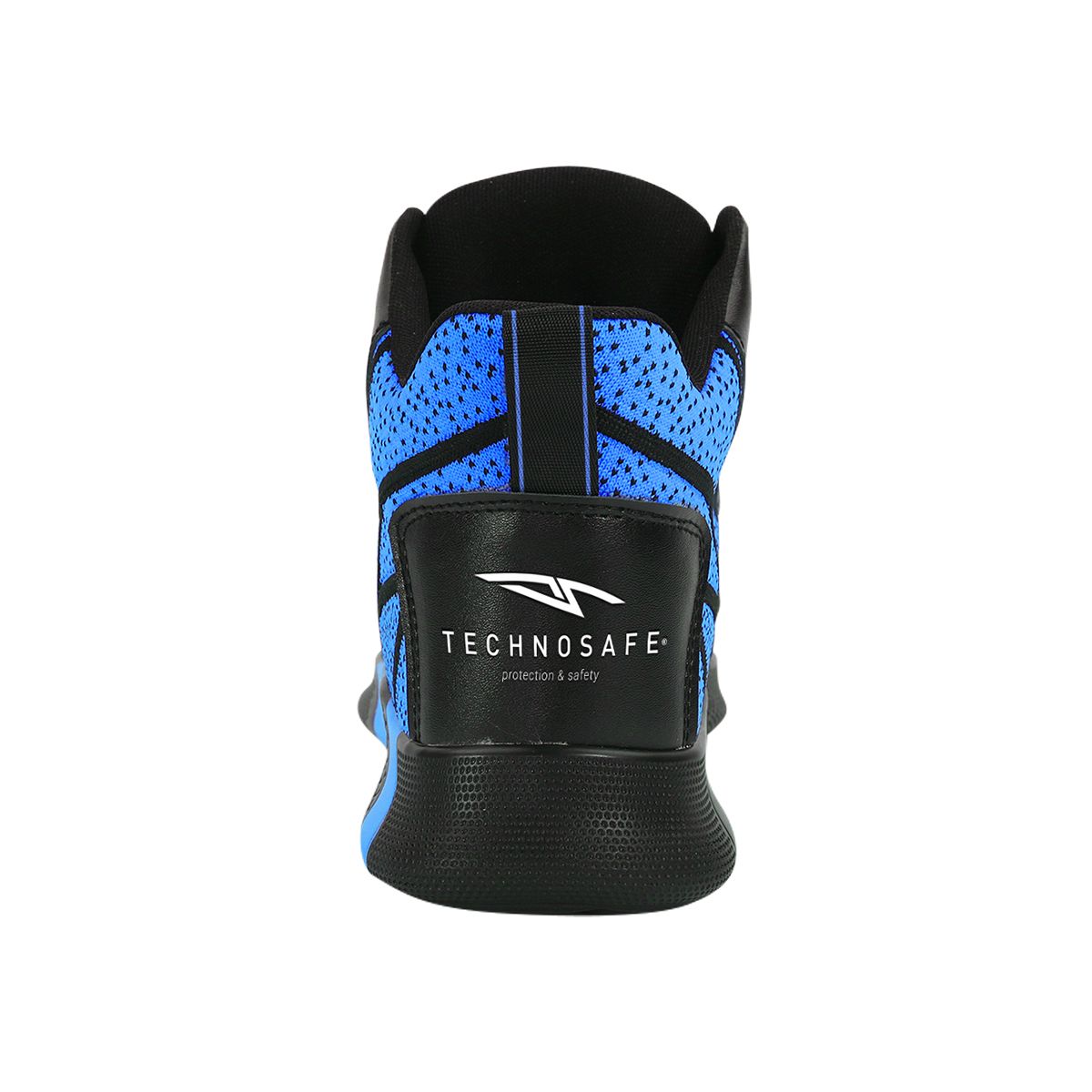Neon Safety Shoes Blue Shock S3 High