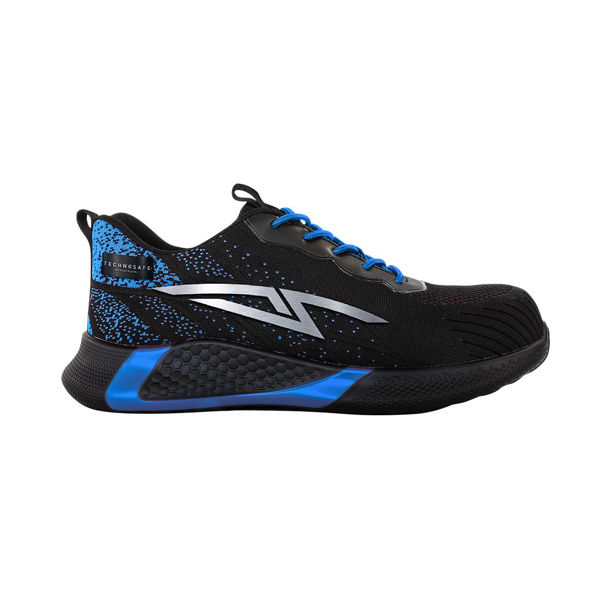 Neon Safety Shoes Blue Shock S3 Low