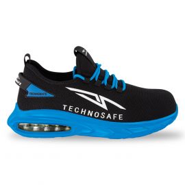 Neon Safety Shoes Blu Shock